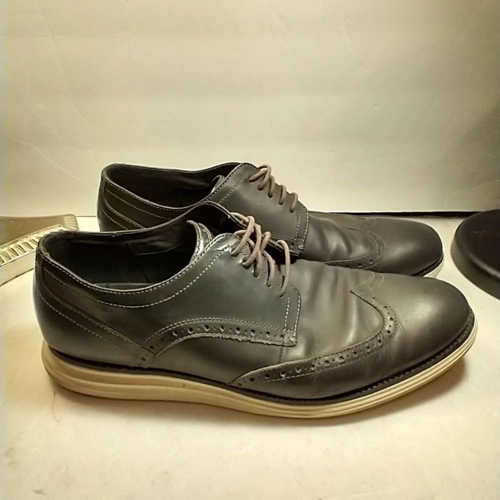 Cole Haan OriginalGrand Gray Shortwing Oxford Shoes Men's